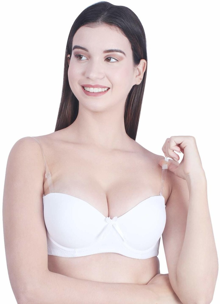 atox Transparent Backless & Straps Women Everyday Lightly Padded Bra - Buy  atox Transparent Backless & Straps Women Everyday Lightly Padded Bra Online  at Best Prices in India