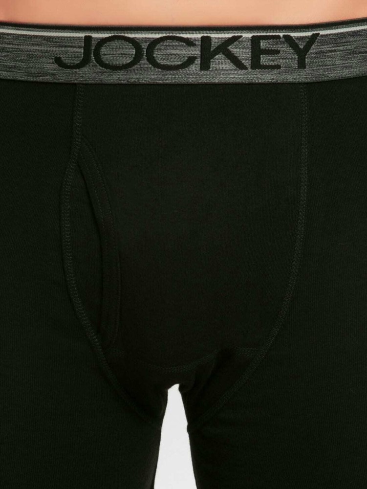 Jockey 8009 Men's Pouch Boxer Brief Underwear Soft Cotton Boxer Briefs Pack  Of 4