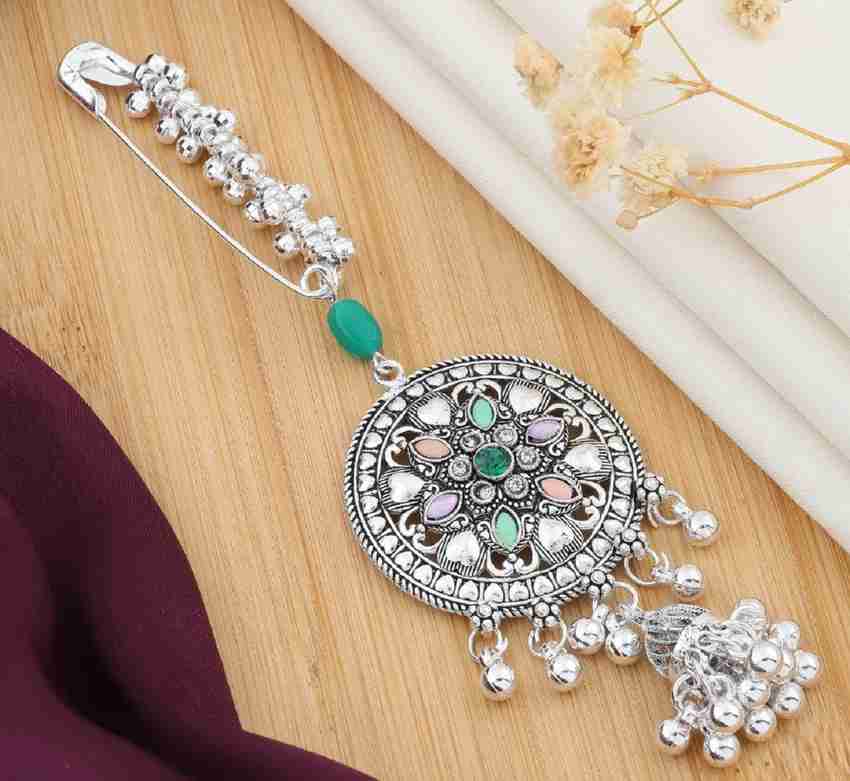 Saree blouse brooch discount