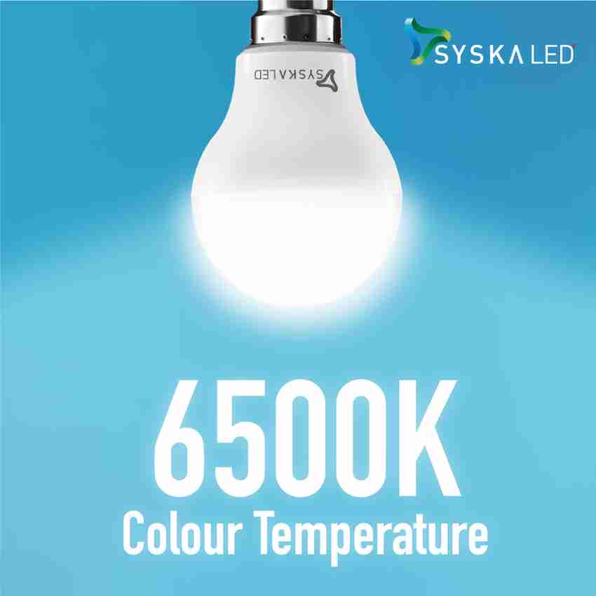 Syska 15 W Standard B22 Basic LED Bulb Price in India Buy Syska 15 W Standard B22 Basic LED Bulb online at Flipkart
