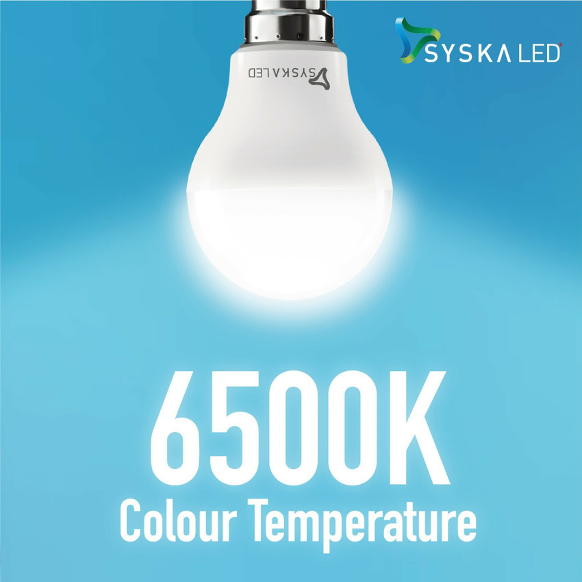 Syska 9 W Basic Standard B22 LED Bulb Price in India Buy Syska 9 W Basic Standard B22 LED Bulb online at Flipkart