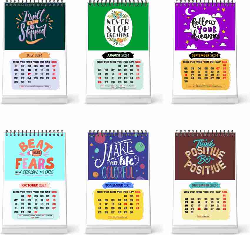 2024 Table Calendar 13 sheet at Rs 34/piece in New Delhi