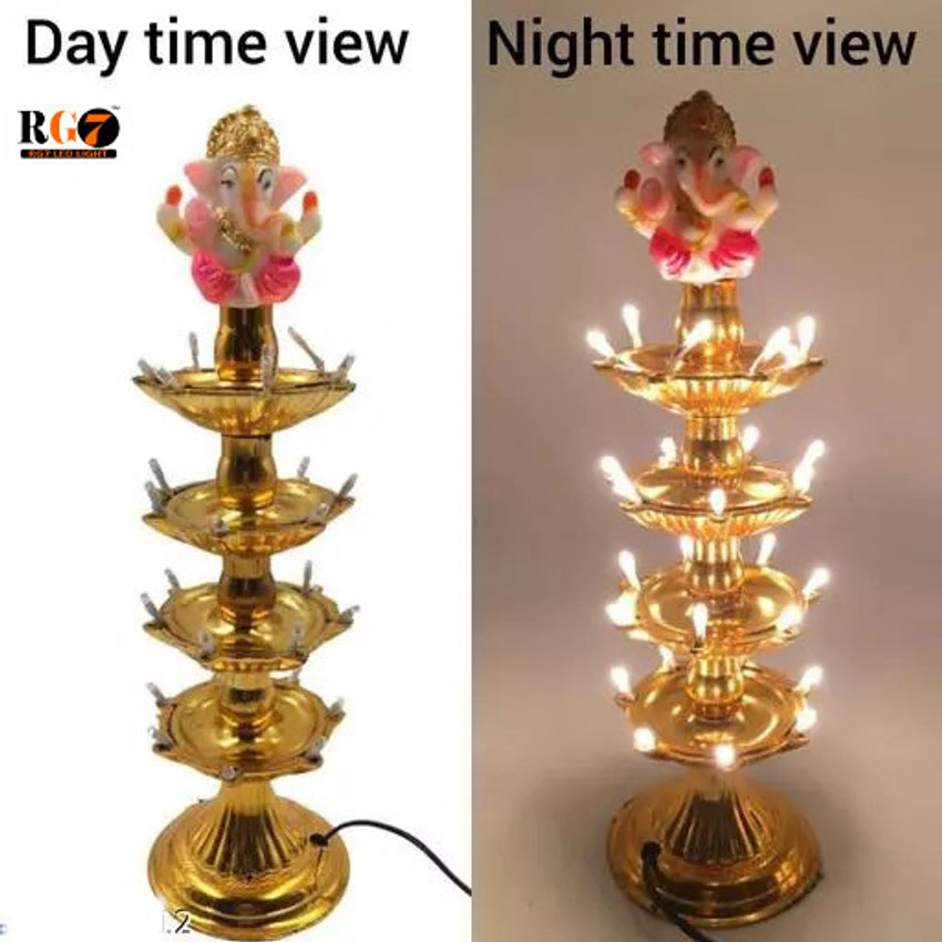Electric diya store for mandir