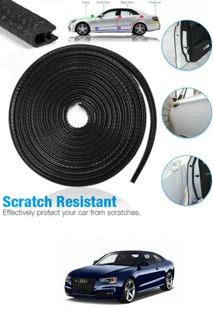 Black door store edge trim