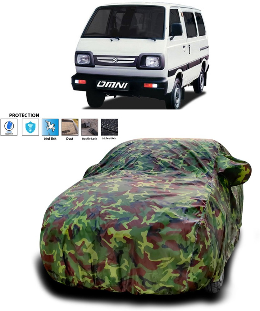 GOSHIV car and bike accessories Car Cover For Maruti Omni With