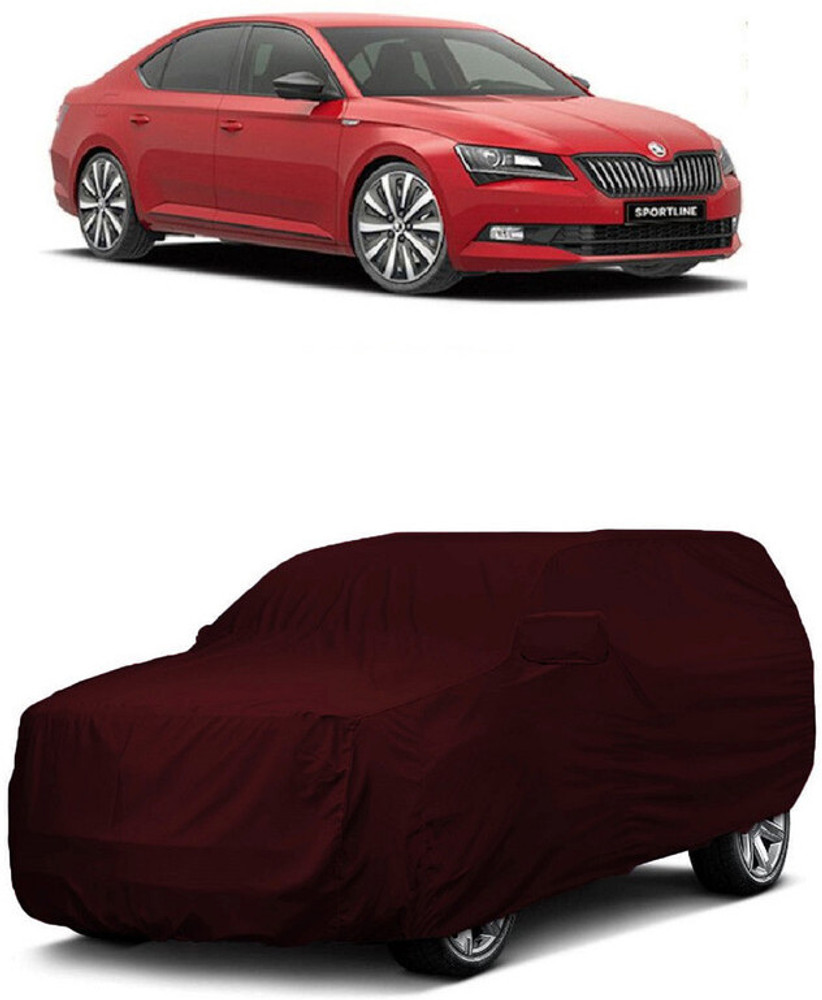ANTOFY Car Cover For Skoda Superb Sportline 1.8 TSI AT Petrol With Mirror Pockets Price in India Buy ANTOFY Car Cover For Skoda Superb Sportline 1.8 TSI AT Petrol With Mirror