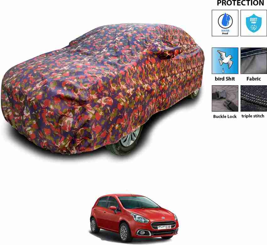 GOSHIV car and bike accessories Car Cover For Fiat Punto Evo With