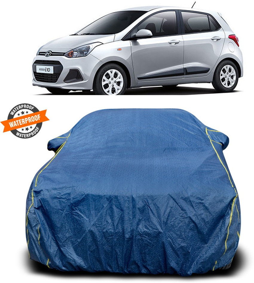 GOSHIV car and bike accessories Car Cover For Hyundai i10 With