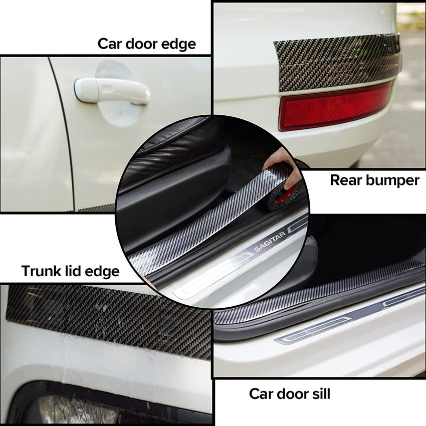 PRTEK Door Sill Protector Edge Guard 5cm Car Beading Roll G124