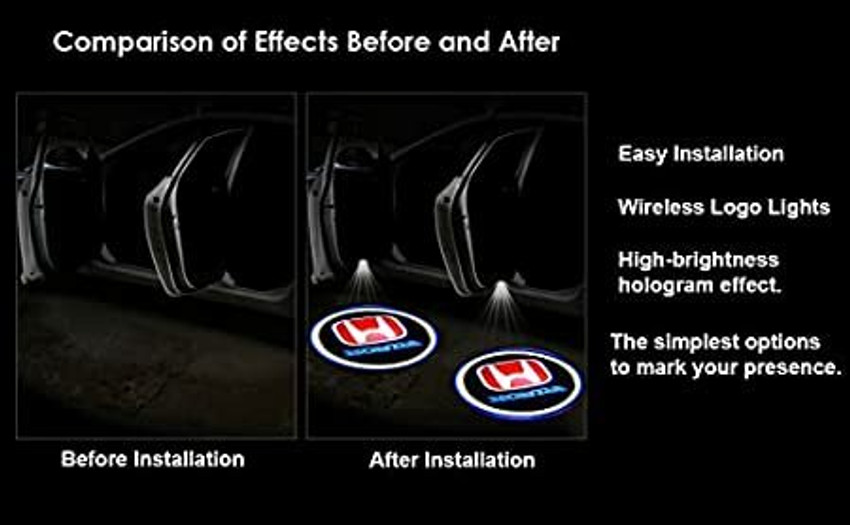 Honda accord logo shop light