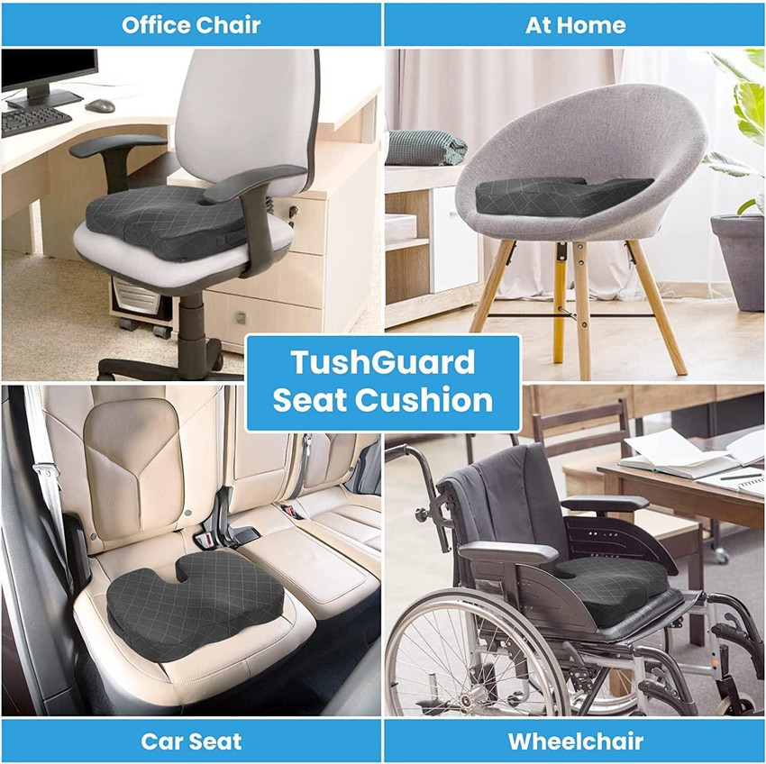 Flipkart SmartBuy Orthopedic Coccyx Seat Cushion For Tailbone Pain Relief Memory Foam Solid Lumbar Pillow Pack of 1 Buy Flipkart SmartBuy Orthopedic Coccyx Seat Cushion For Tailbone Pain Relief