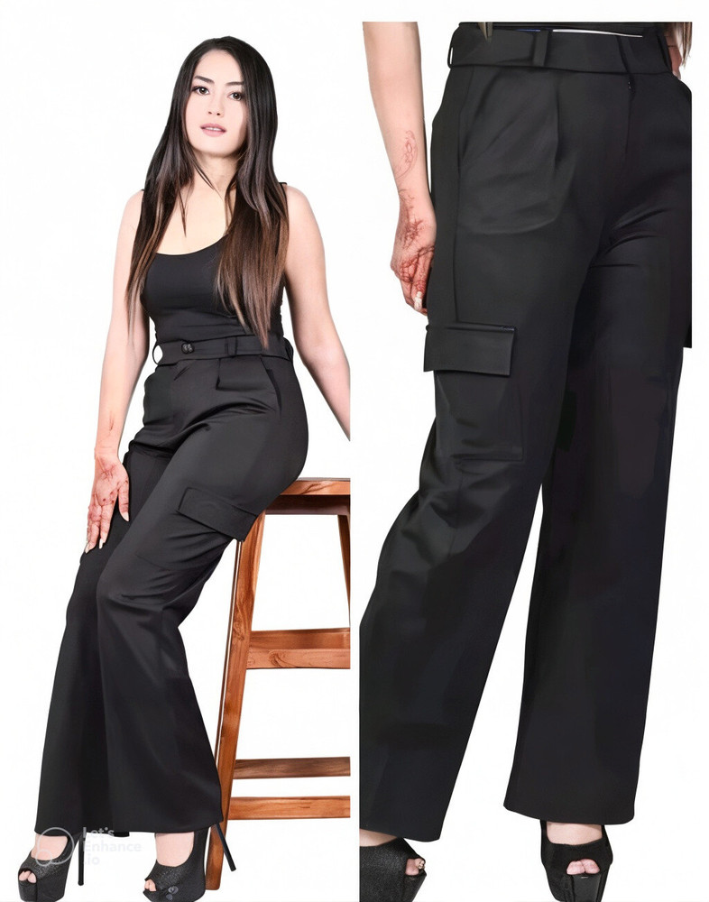 Womens cargo pants flipkart discount