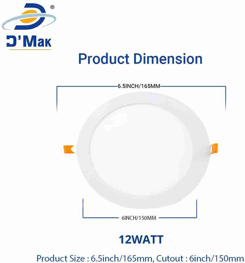 Ceiling light 12 watt top