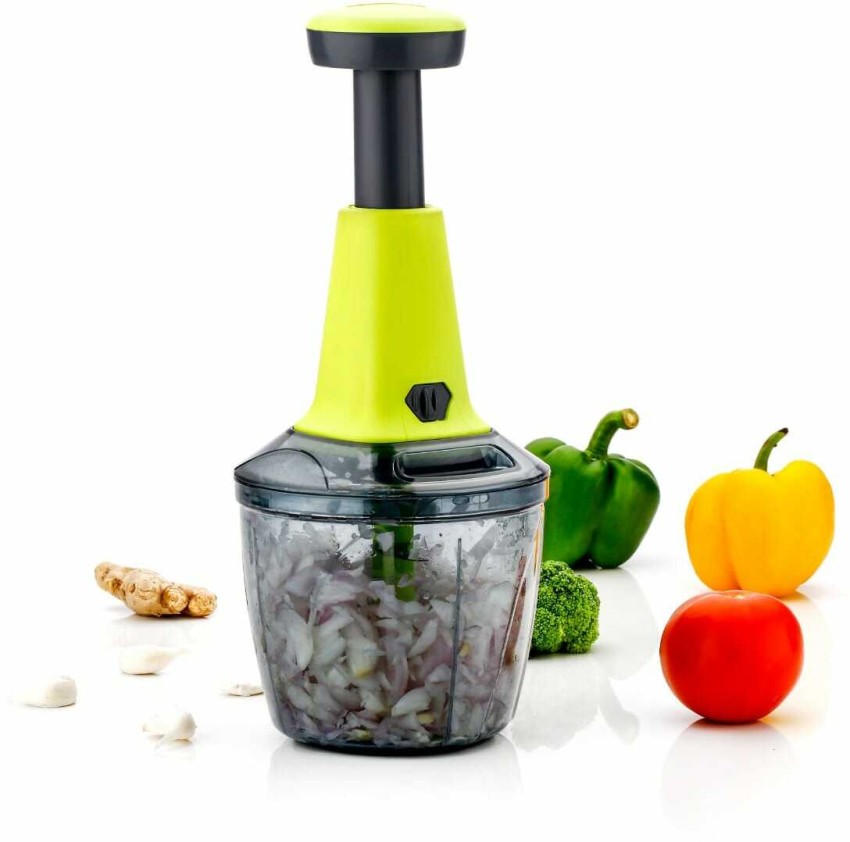 Grecy NEO PUSH CHOPPER WITH BLEANDER 950ML Vegetable & Fruit Chopper Price  in India - Buy Grecy NEO PUSH CHOPPER WITH BLEANDER 950ML Vegetable & Fruit  Chopper online at