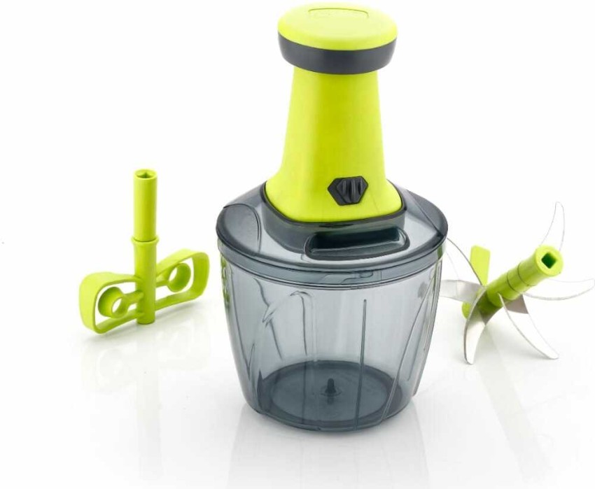 Grecy NEO PUSH CHOPPER WITH BLEANDER 950ML Vegetable & Fruit Chopper Price  in India - Buy Grecy NEO PUSH CHOPPER WITH BLEANDER 950ML Vegetable & Fruit  Chopper online at