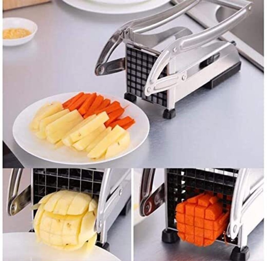 Balaji Enterprise silver Stainless Steel French Fries Cutter