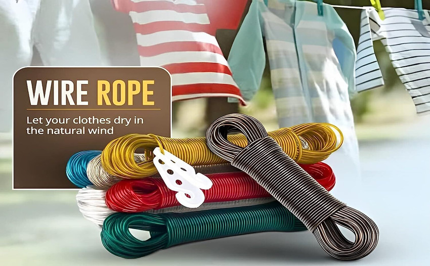 Clothes drying wire best sale