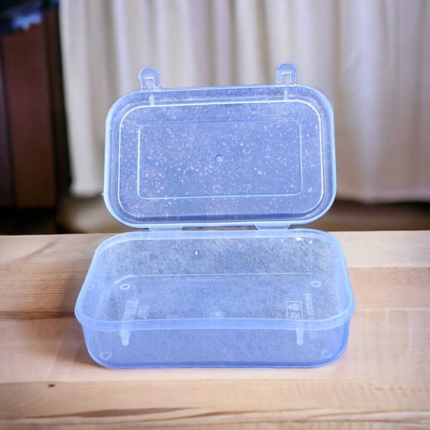 RHYNO Small Containers Plastic Clear Boxes with Lock lid 100 ml Storage Box  Price in India - Buy RHYNO Small Containers Plastic Clear Boxes with Lock  lid 100 ml Storage Box online