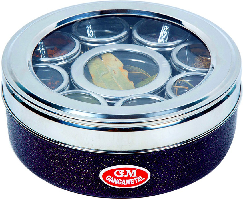 GangaMetal Spice Set Stainless Steel Price in India Buy GangaMetal Spice Set Stainless Steel online at Flipkart