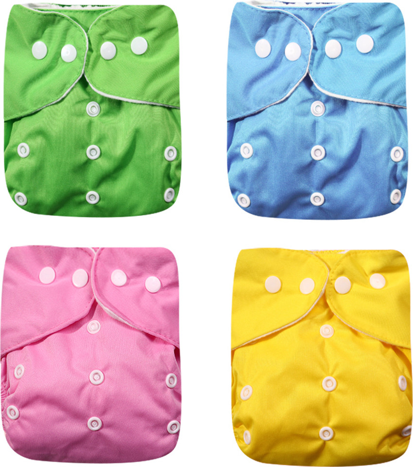 Profecto Baby Reusable Washable Cloth Diapers Adjustable Infant
