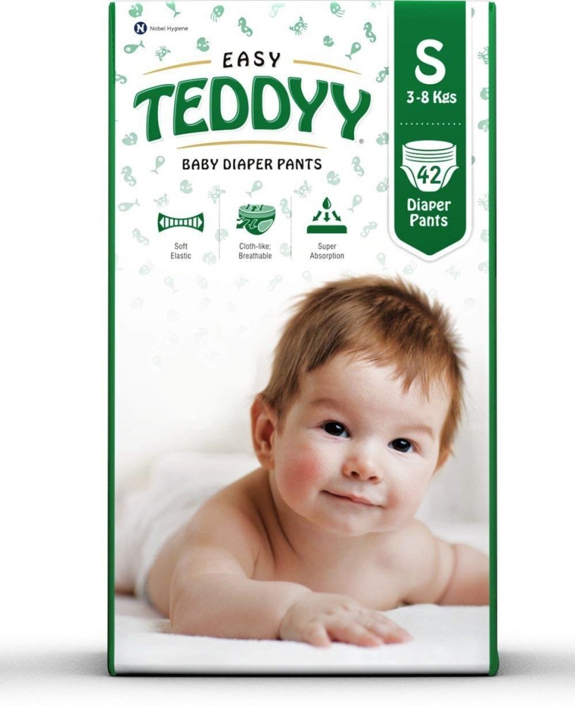 Teddyy Easy Baby Diaper Pants Large Buy packet of 42 diapers at best price  in India  1mg