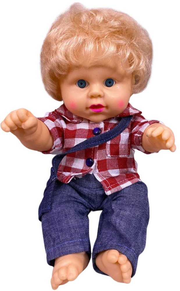 Plastic male doll discount
