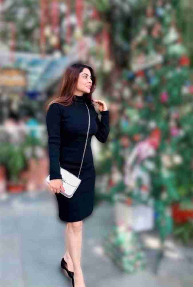 Tissu Amour Women Bodycon Black Dress Buy Tissu Amour Women