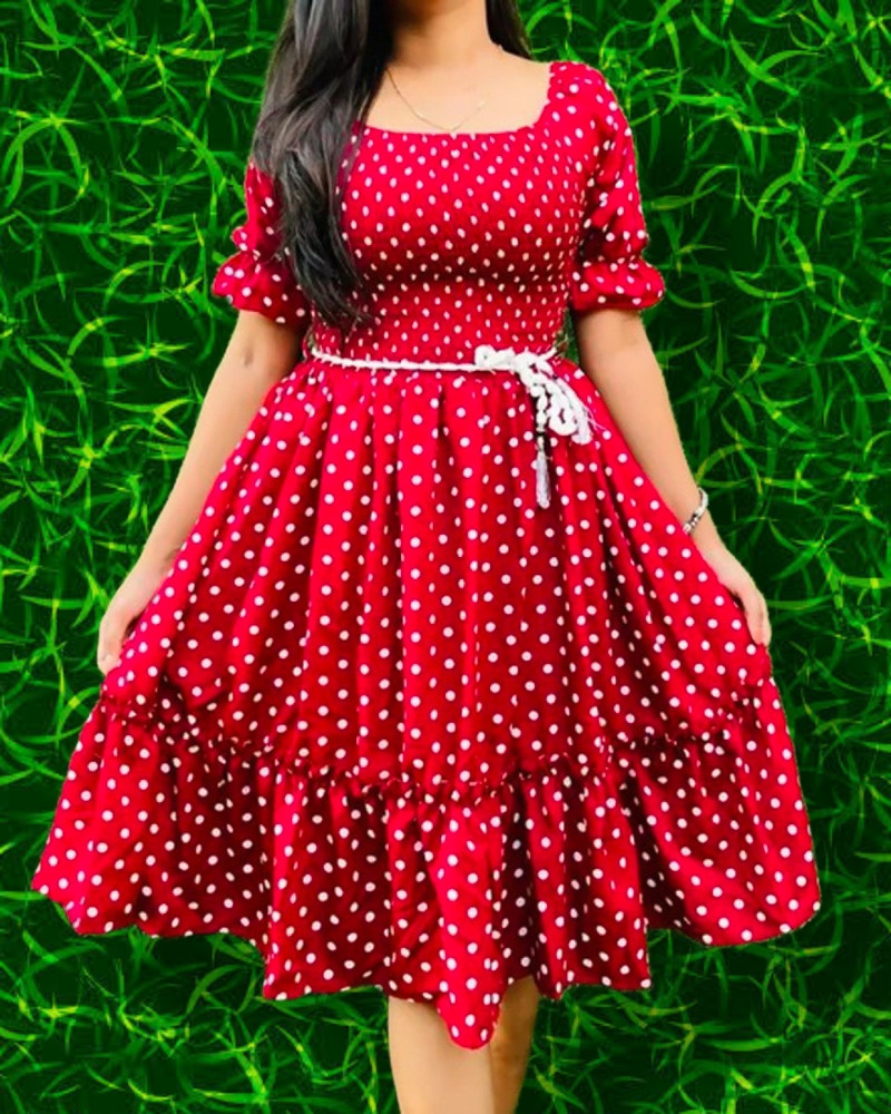 LuxeStyle Women Fit and Flare Red Dress Buy LuxeStyle Women Fit and Flare Red Dress Online at Best Prices in India Flipkart
