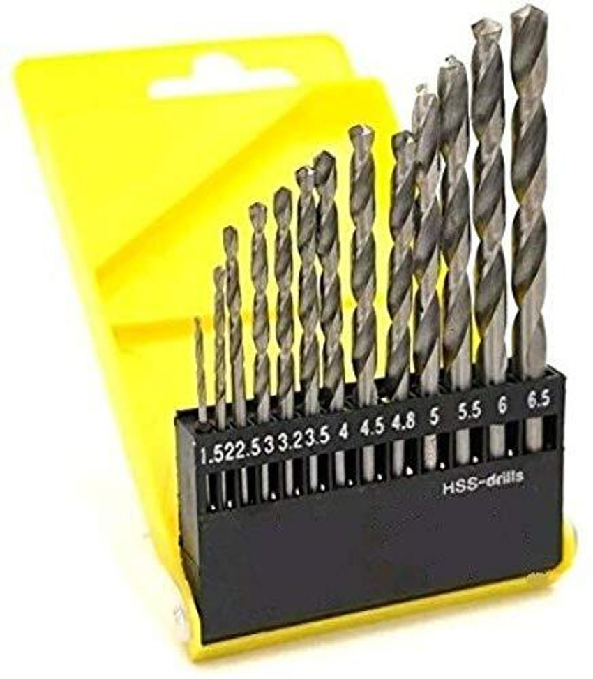 XTOOLS 13 Pcs Drill Bit Set For Drilling Iron Steel Wood Aluminium etc 13 pcs drill bit set Price in India Buy XTOOLS 13 Pcs Drill Bit Set For Drilling Iron