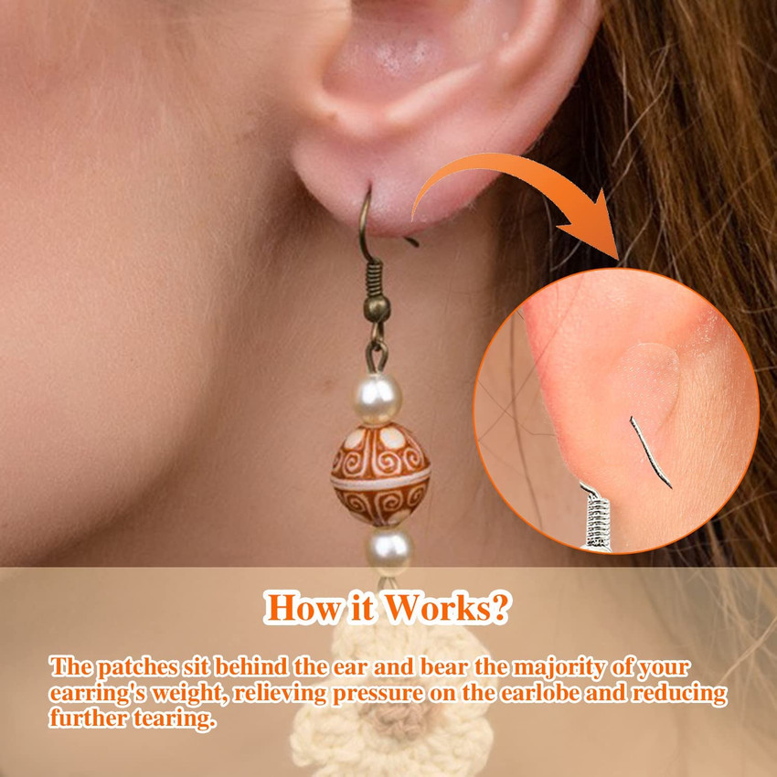 Ear lobe support on sale
