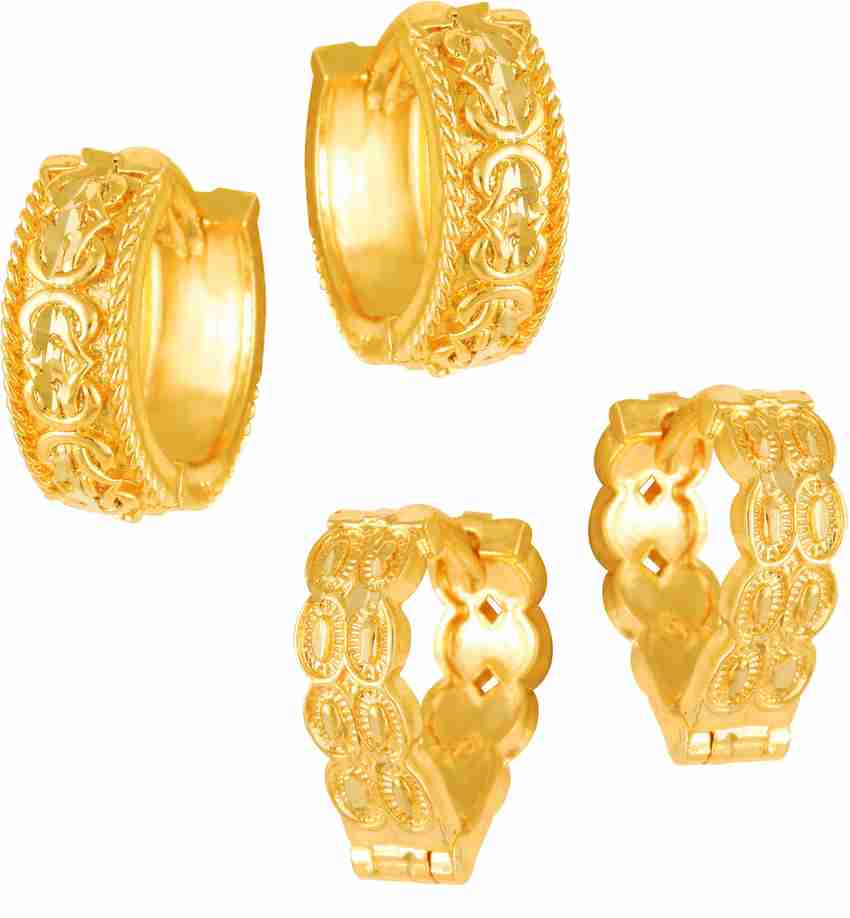 Flipkart Buy VIVASTRI Traditional 1gm Gold and Micron Plated AlloyClip On Earring for Women and Girls Alloy Clip on Earring Online at Best Prices in India