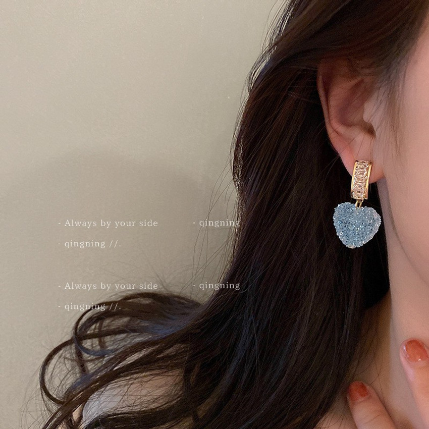 High end hoop best sale earrings