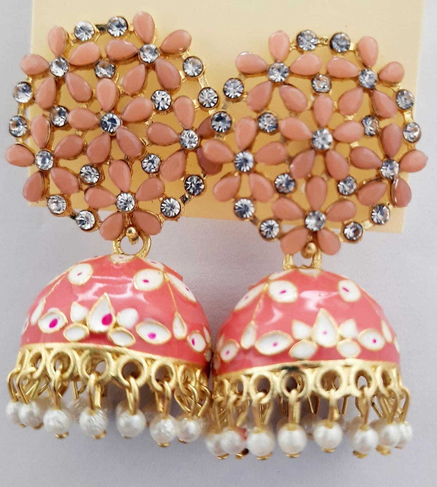 Meenakari outlet earrings flipkart