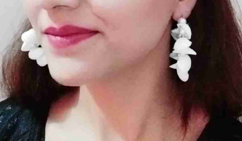 Mahi Pearls Earrings, मोतियों की बालियां, मोती की कान की बाली, पर्ल इयररिंग  - Adorna, Chennai