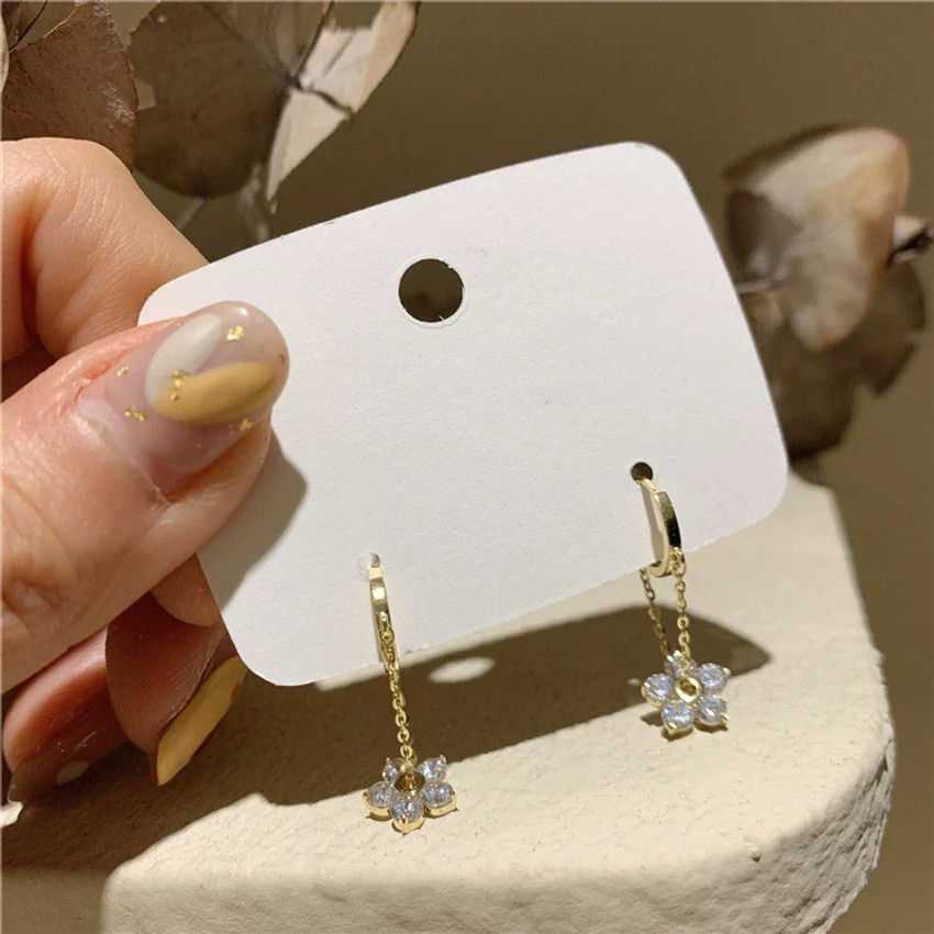 Girls sale flower earrings