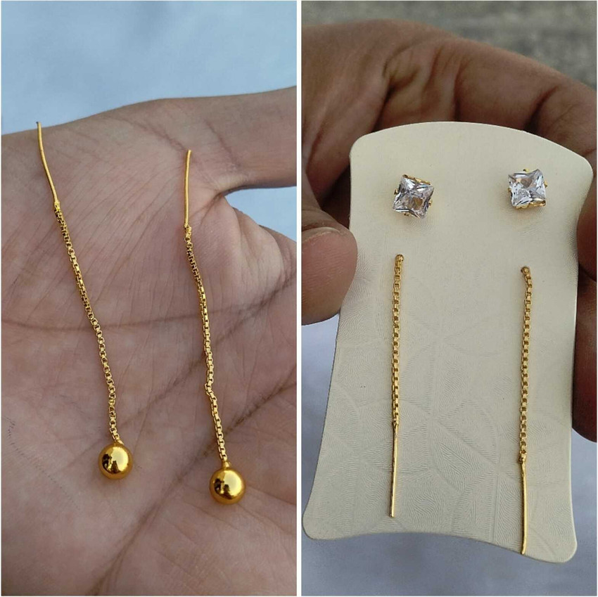 Dhaga earrings discount