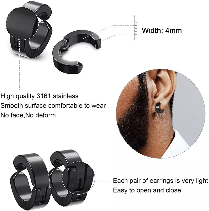 Magnetic earrings for boys shop