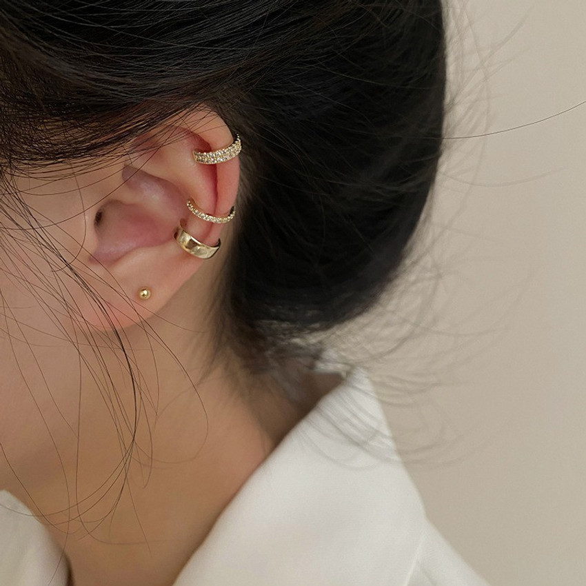 No ear hole earrings store