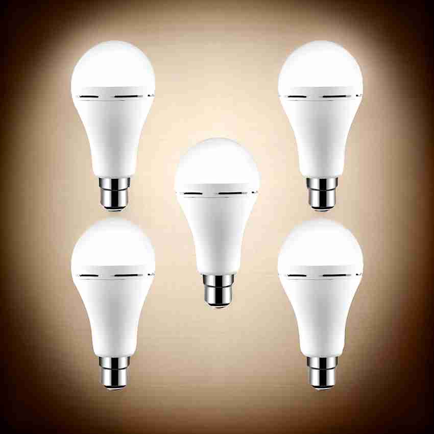 GUGGU Surya Emergency Bulb 12W Rechargeable LED Emergency Light Pack of 5 RH526 4 hrs Bulb Emergency Light Price in India Buy GUGGU Surya Emergency Bulb 12W Rechargeable LED Emergency Light