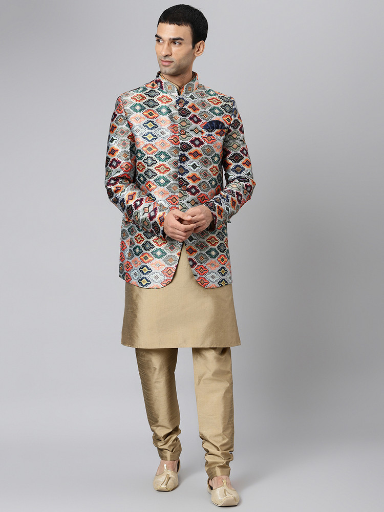 Full sleeve ethnic jacket hot sale