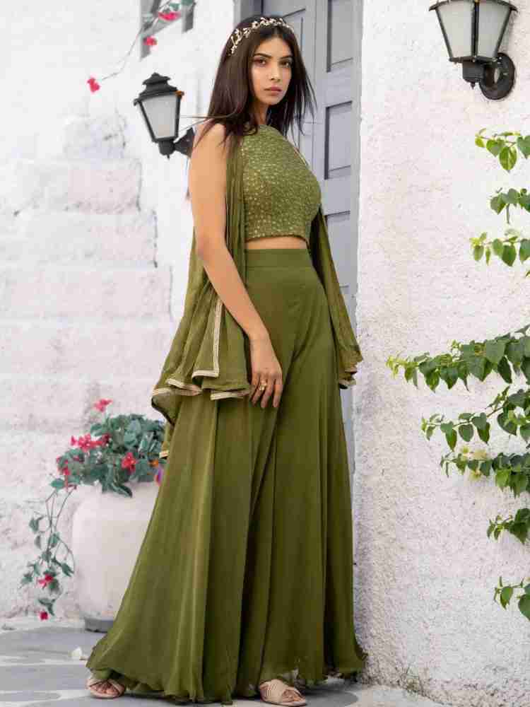Everonic Shopping Women Crop Top Palazzo Set Buy Everonic Shopping Women Crop Top Palazzo Set Online at Best Prices in India Flipkart