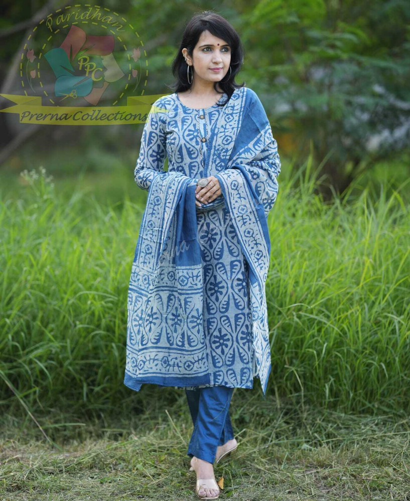 Flipkart clearance blue kurti
