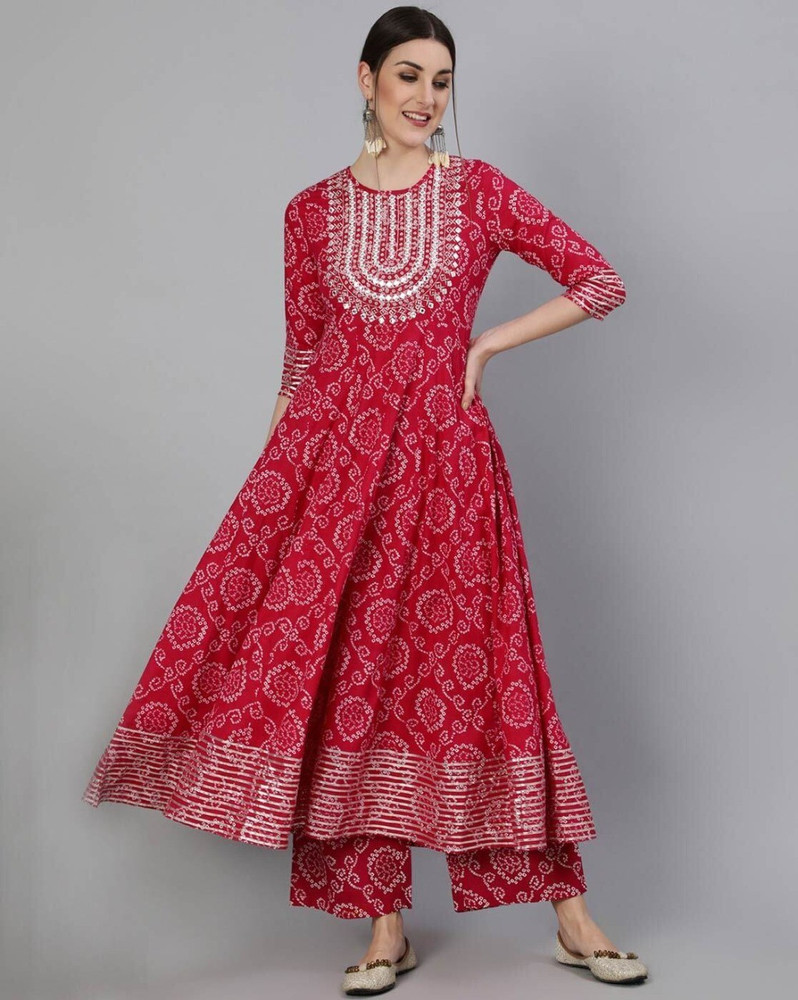 Flipkart bandhani dress new arrivals