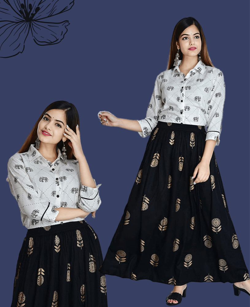 Two piece dress online flipkart
