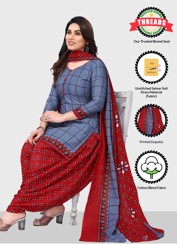 Cotton salwar dress material new arrivals