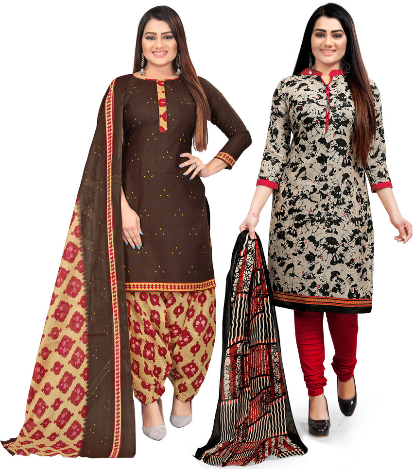 Flipkart cotton salwar suit on sale material