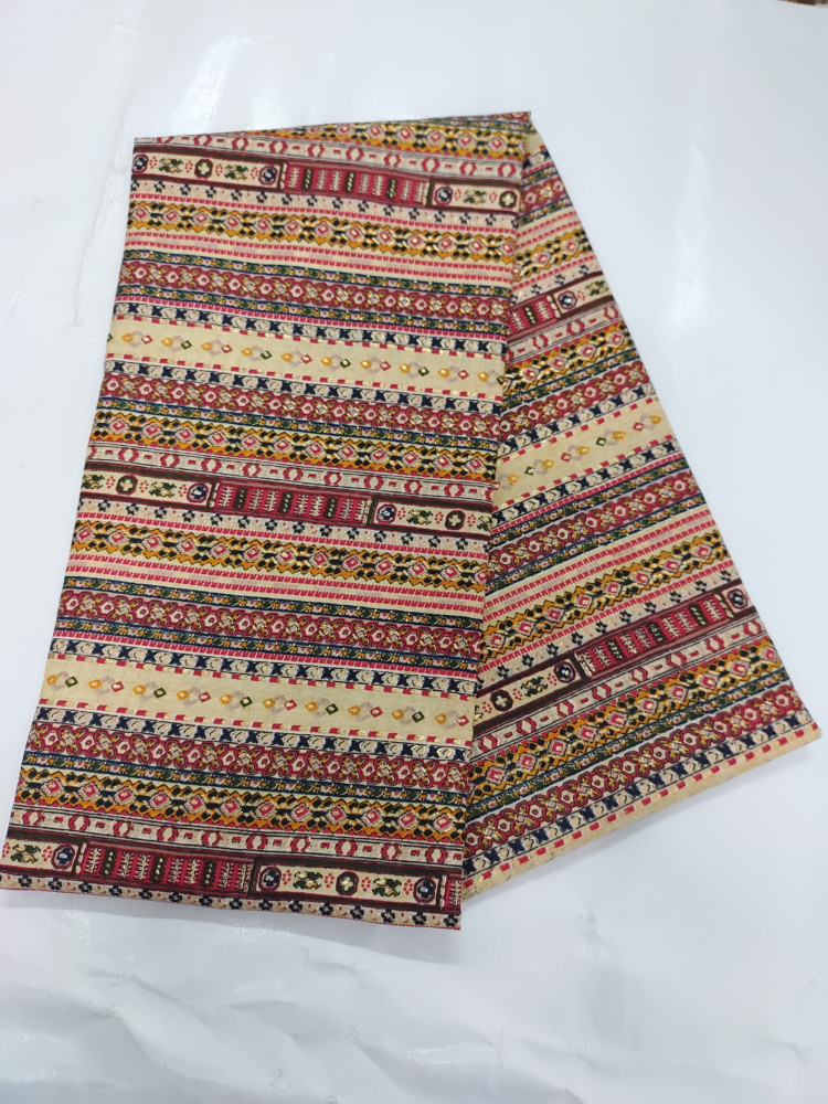 Unstitched kurta deals material