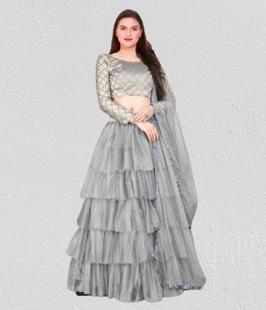 Flipkart ruffle lehenga cheap