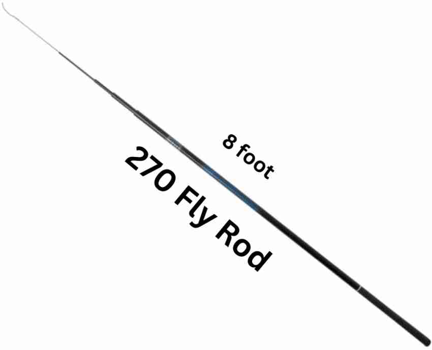 Abirs 8 ft fly fishing rod 270 cm 2.7 mtr Blue Fishing Rod Price in India -  Buy Abirs 8 ft fly fishing rod 270 cm 2.7 mtr Blue Fishing Rod online at