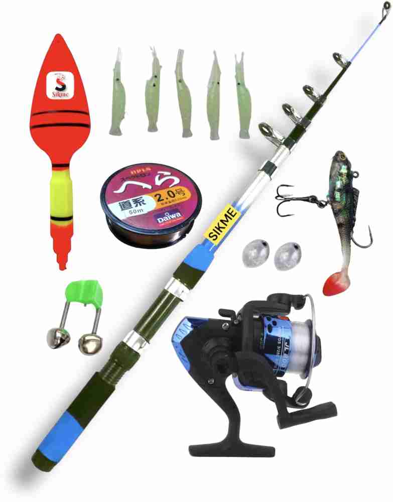 Old fish Ultimate Angler's Dream: 7Ft (210cm) Fishing Rod and Reel
